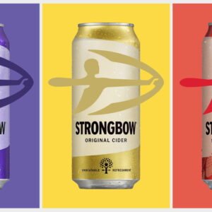 Strongbow Cider (Tropical, Dark Fruit, Original, Strawberry, Cloudy Apple)