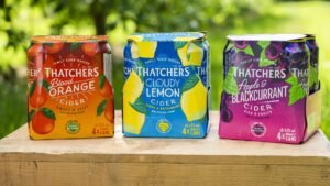 Thatchers Cider (Blood Orange, Cloudy Lemon, Apple & Blackcurrant)