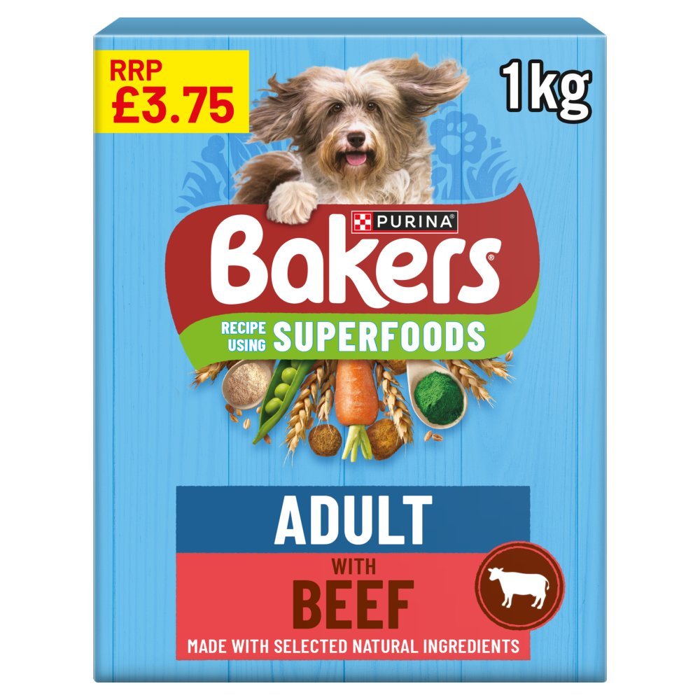 Bakers Adult with Beef Superfoods