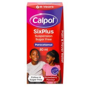 Calpol SixPlus Suspension (Sugar-Free, Strawberry)
