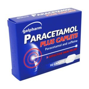 Galpharm Paracetamol Plus Caplets with Caffeine (16 Caplets)