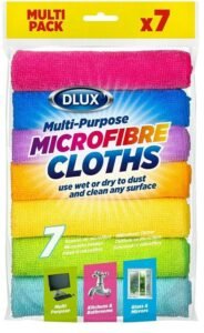 DLUX Multi-Purpose Microfibre Cloths