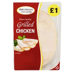 Delicatessen Finest Quality Grilled Chicken Slices