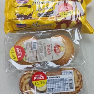 Marmorkuchen Marble Cake, Almond Rounds, & Marimba's