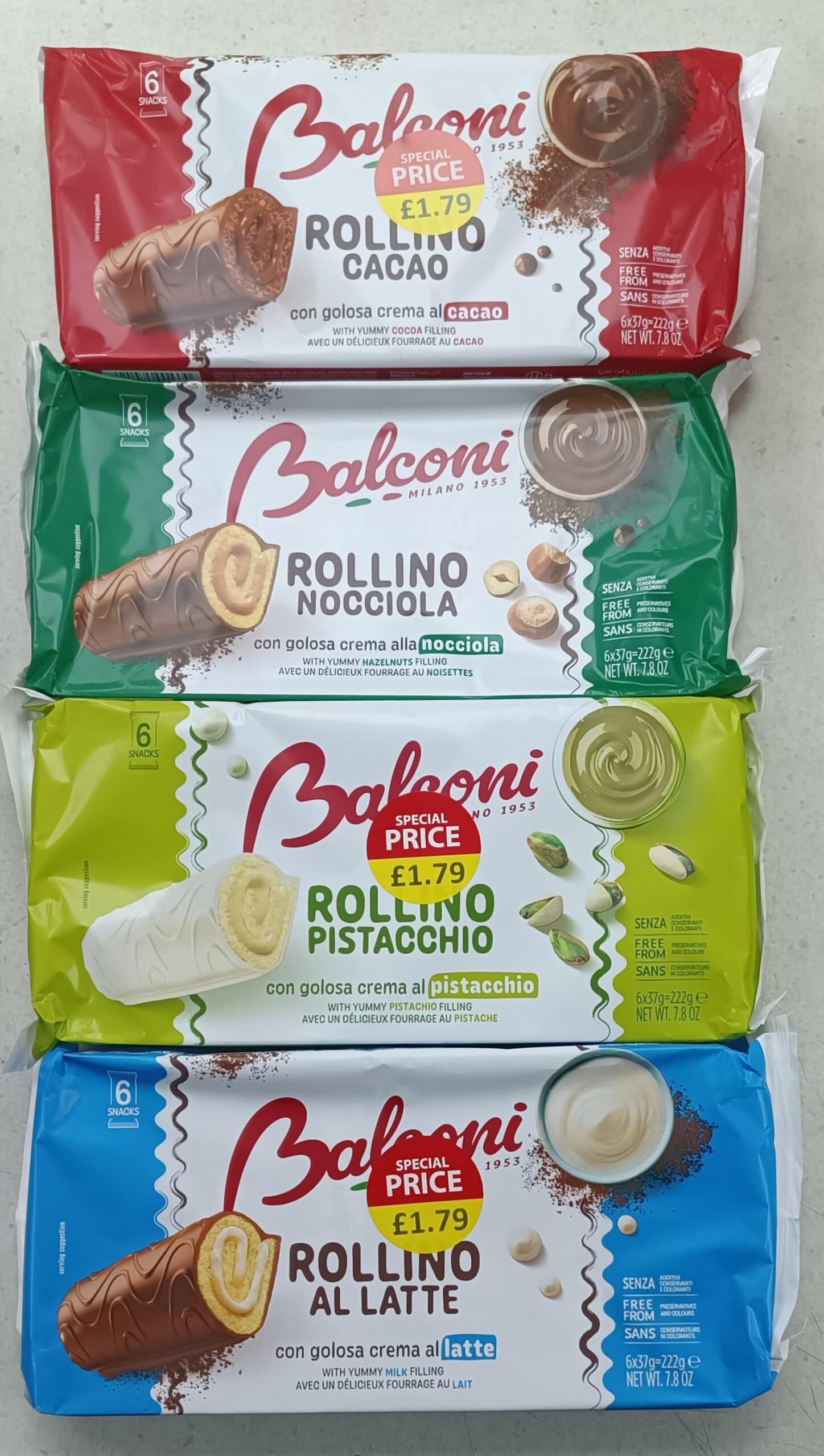 Balconi Rollino Cakes